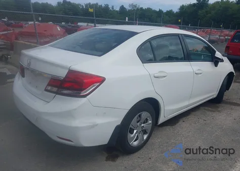 2013 Honda Civic Lx из США, поврежденный, VIN 2HGFB2F56DH592168